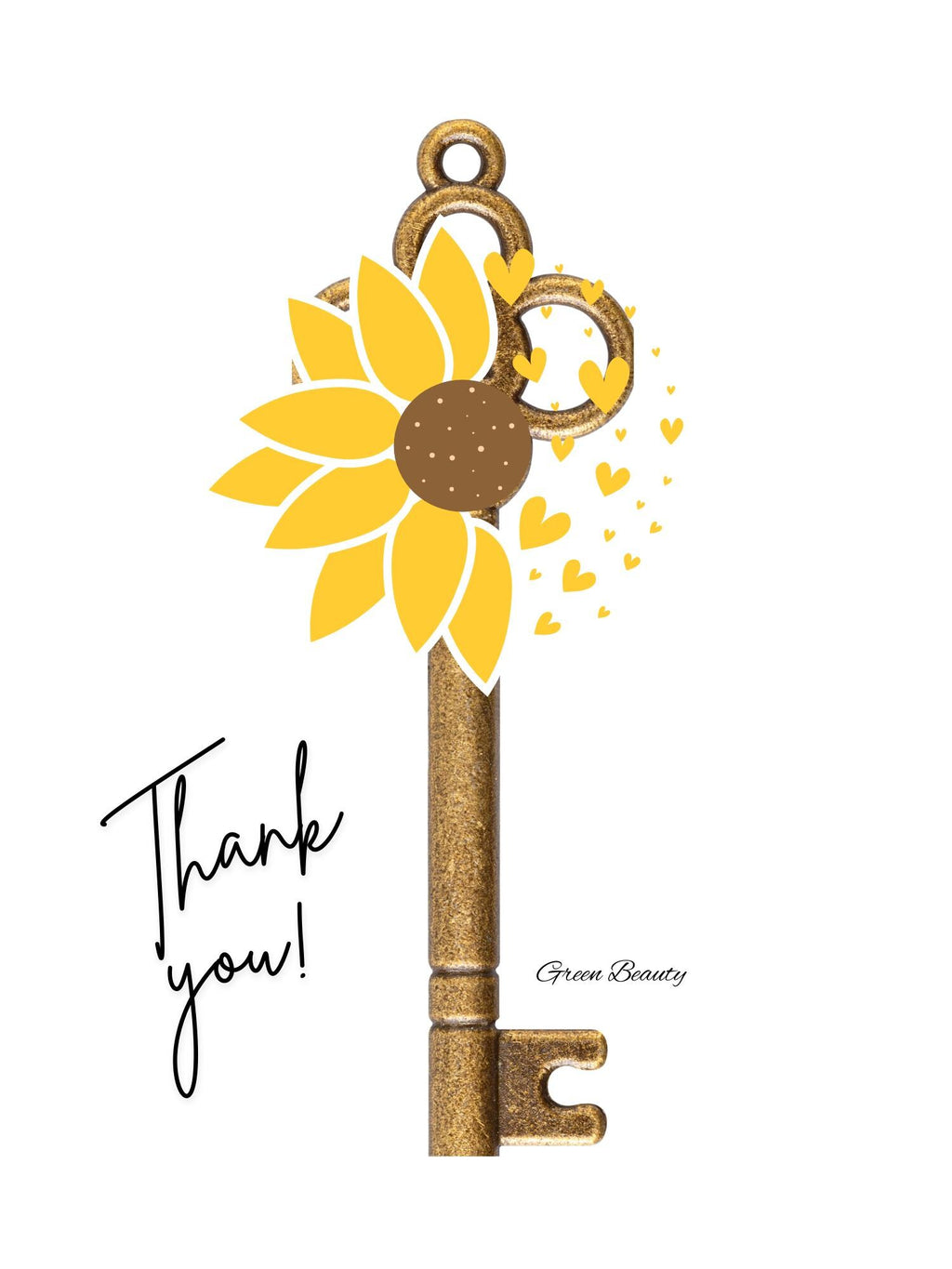 Floral Wax Melt Greeting Note Card | Handmade Flower Wax Melt Gift | Green Beauty
