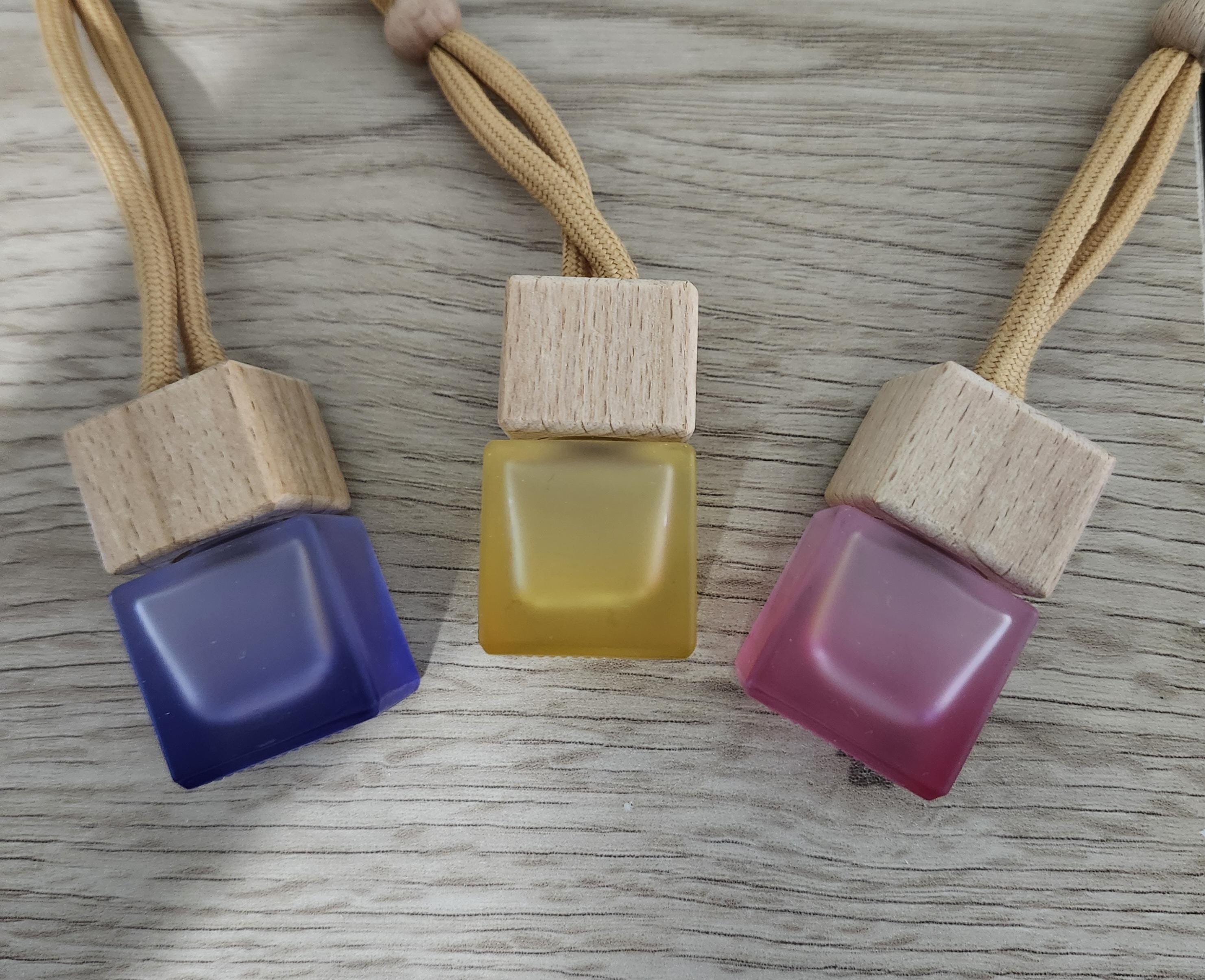 Aroma-on the GO Luxury Hanging Car Air Diffuser | Long Lasting Natural Car Fragrance | Green Beauty