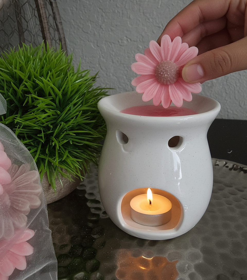 Flower Wax Melts | Soy Handmade Wax Melts Gift Set | Green Beauty